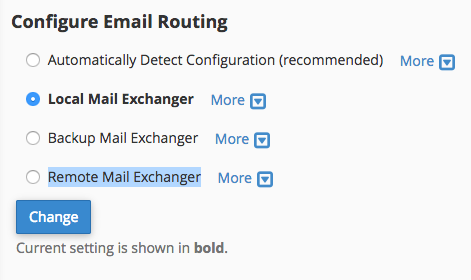 Konfigurirajte usmjeravanje e-pošte