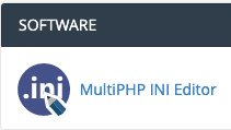MultiPHP ini editor